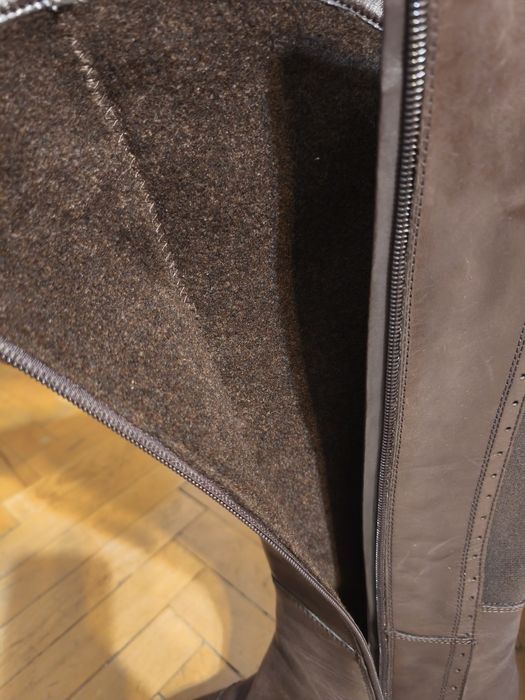 Ботуши, елегантни, кожени, италиански