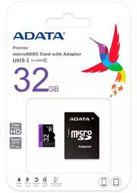 Нова MicroSD 32GB - бърза карта памет Class10 - запечатана