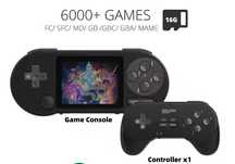 Ретро гейм конзола DATA FROG SF2000 6000 игри 3 инча втори джойстик