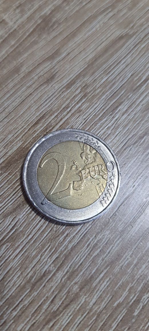 Monedă 2 euro rară 1999-2009