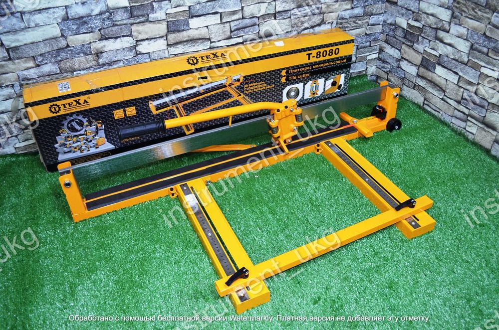 Кафелерезка ручная Теха 80см 100см 120см 160см (плиткорез) с лазером