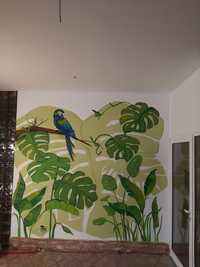 Рисуване върху стени и  други повърхности