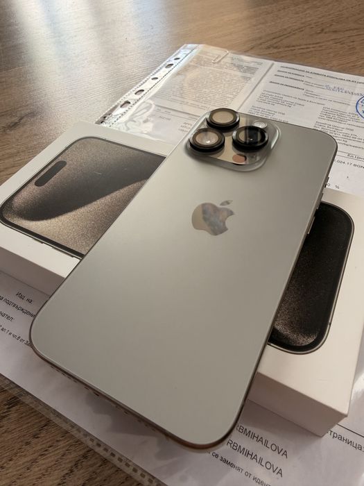 Iphone 15 pro 128 gb - в гаранция