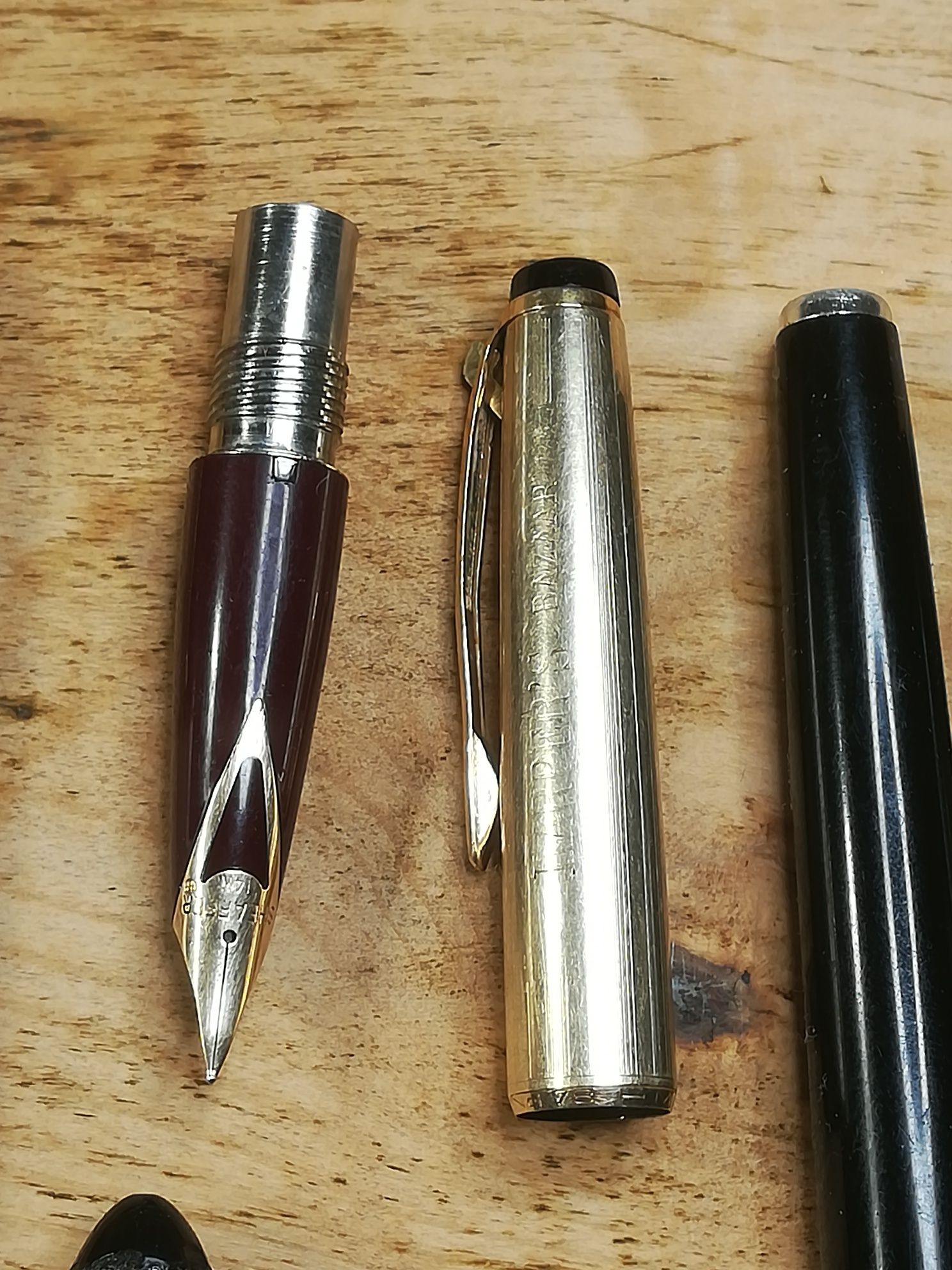 Stilouri vechi cu peniță de aur, mont blanc, kaweco, sheafer, 14k,585