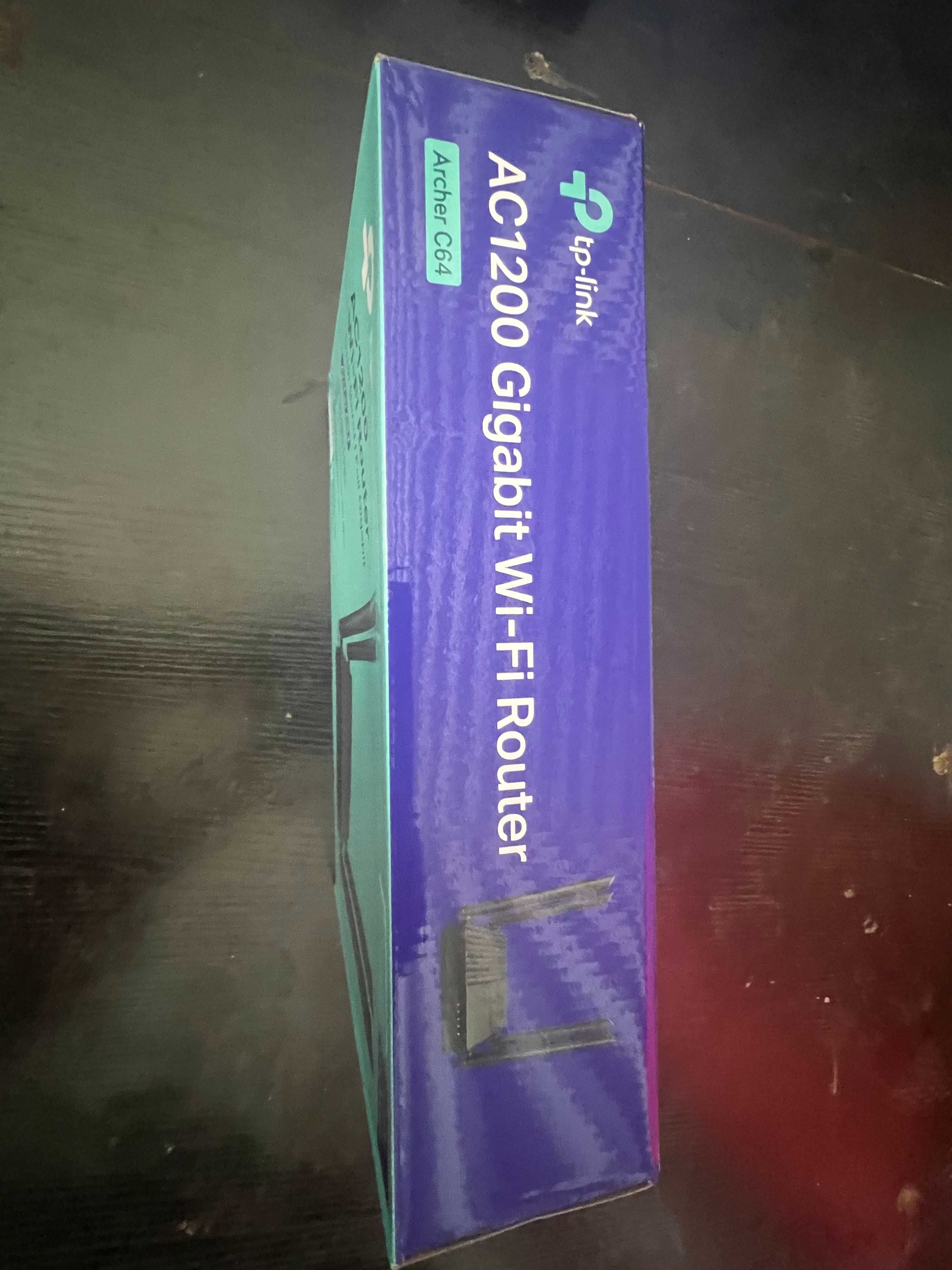 Безжичен рутер TP-Link Archer C64, AC1200, Dual-Band, Beamforming,