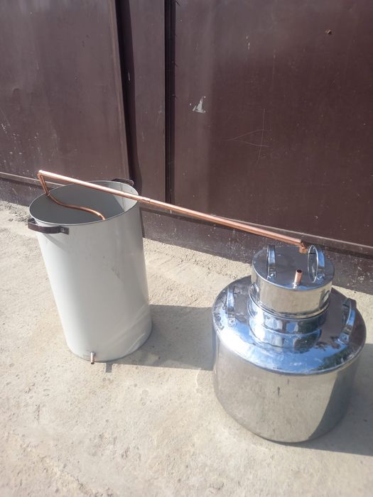 Vindem,cazan de țuică de inox la 70 l nou