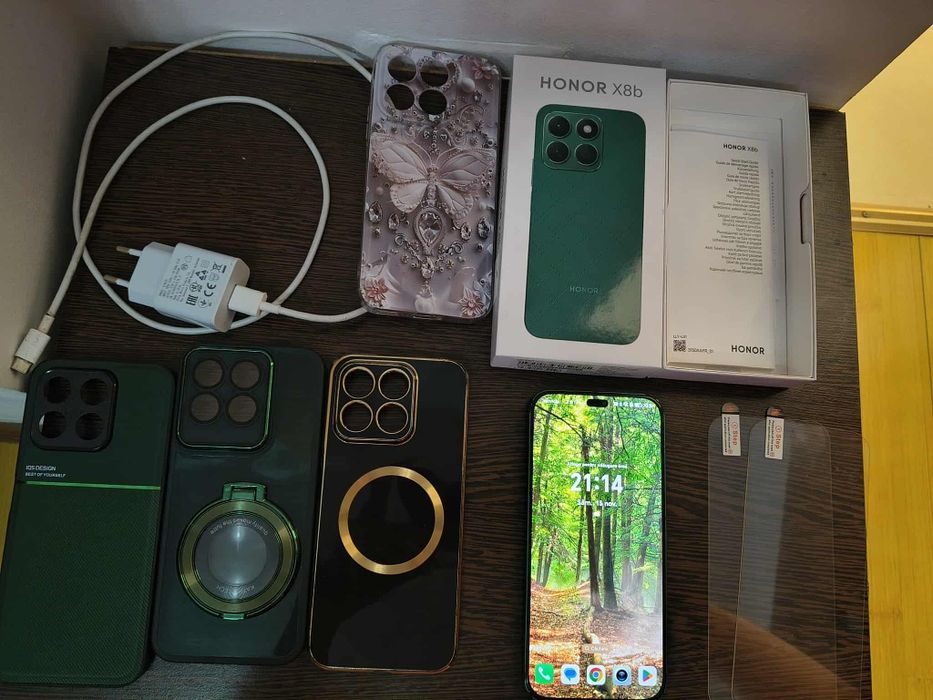 Telefon mobil Honor X8b, Dual SIM, 256GB, 8GB RAM, 4G,Midnight Green