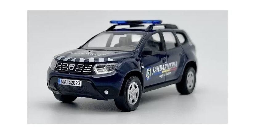 NOREV DACIA DUSTER “JANDARMERIA” machetă auto scara 1:43 (10cm)