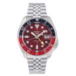 Ceas Seiko 5 Gmt Passion Red Limited Edition 1000 Pcs SSK031K1
