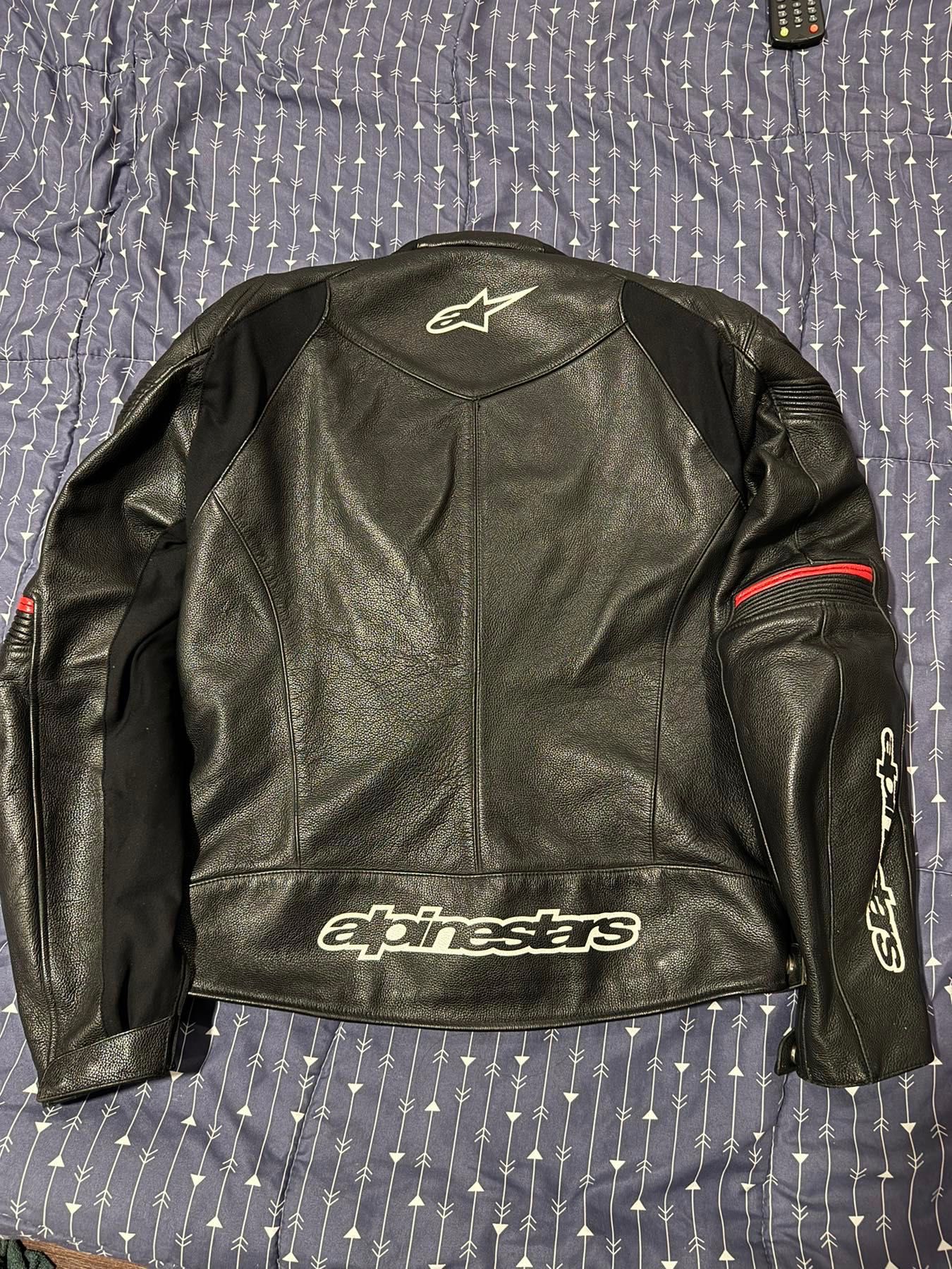 Мото кожено яке Alpinestars