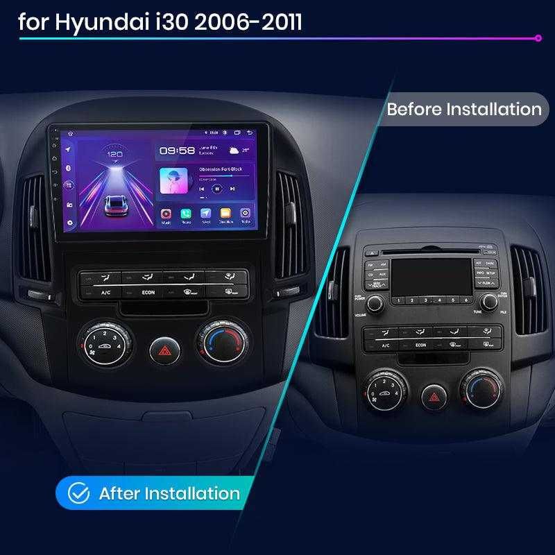 Hyundai i30 2006г -2011г Мултимедия Навигация Android