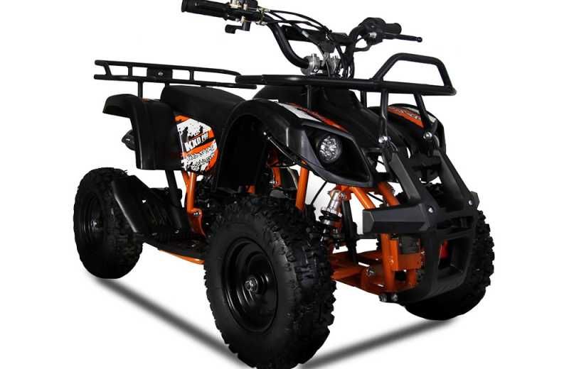 Atv Mini Kxd Model Mk6  Hummer 49Cc Cu Pornire La Buton +Faruri led