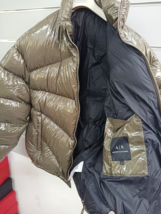 Оригинално яке с гъши пух Armani Exchange XXL 3XL ново мъжко Армани AX