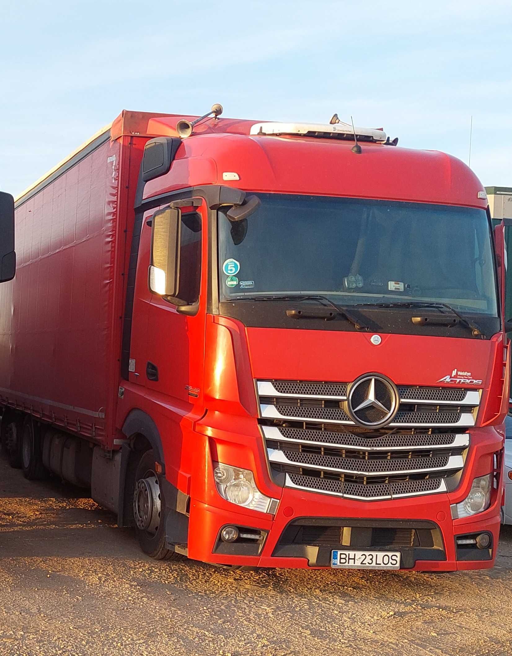 Mercedes Actros 2545 tandem