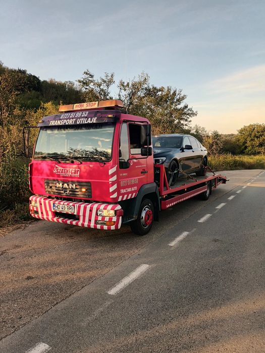 Tractări auto Deva- A1 -Transport utilaje