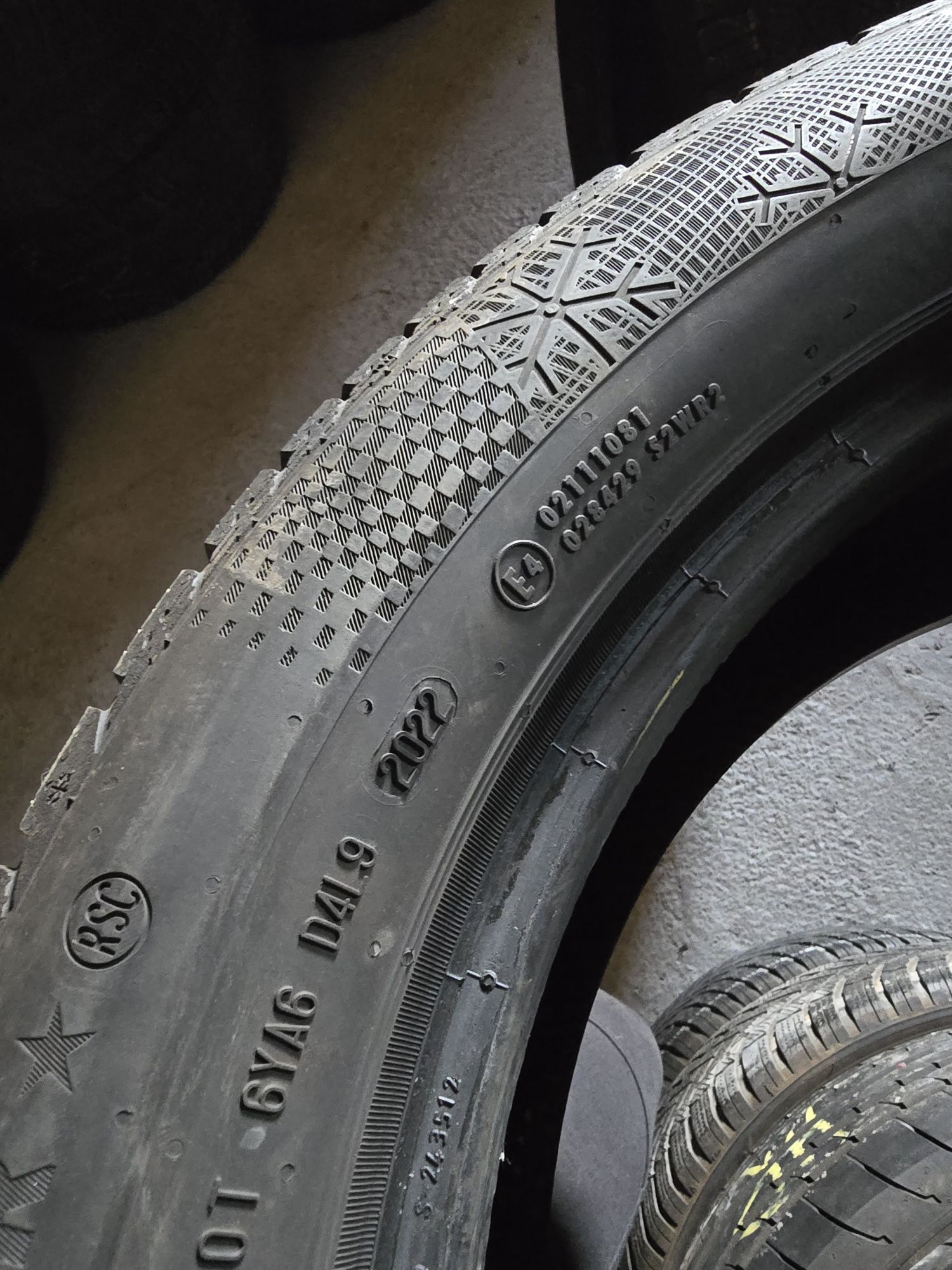 4x 245/50/19 M+S CONTINENTAL 2022 Stare impecabila