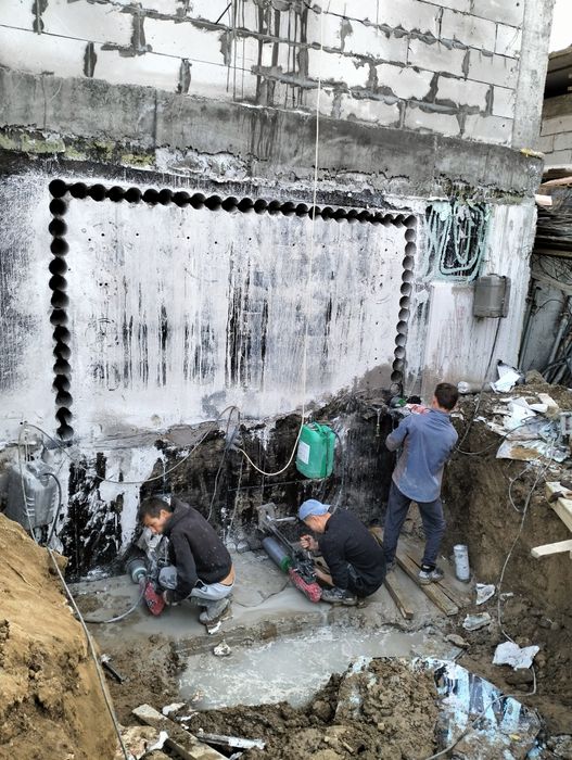 Алмазное отверсте услуги сверление демонтаж бурение проемы РЕЗКА