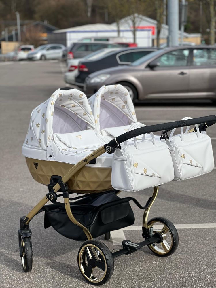 Cărucior gemeni Junama Diamond 3 in 1