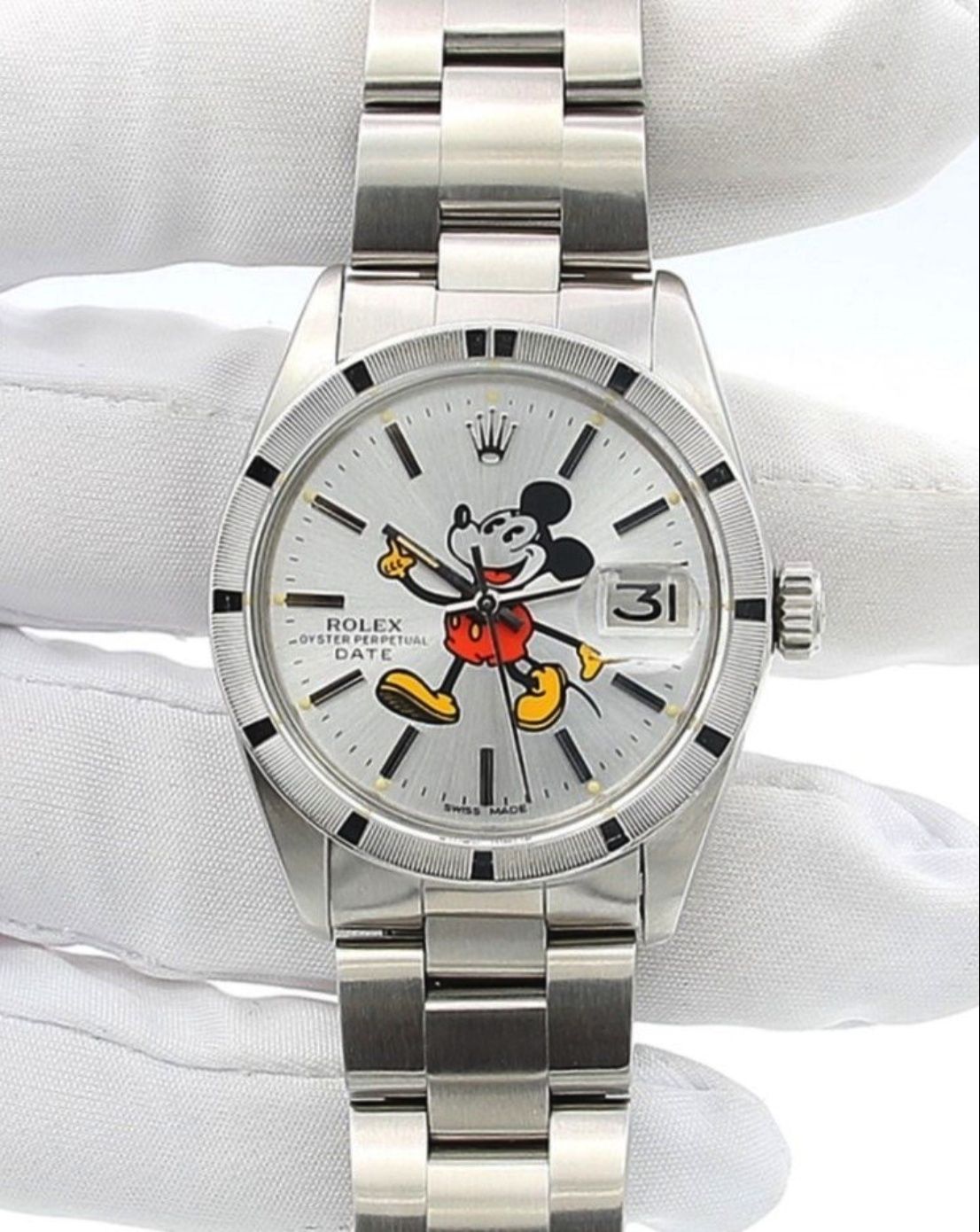 Rolex Дата 1501 Мики Маус циферблат