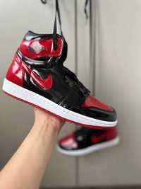 Jordan 1 PATENT BRED Unisex l FUll BOX