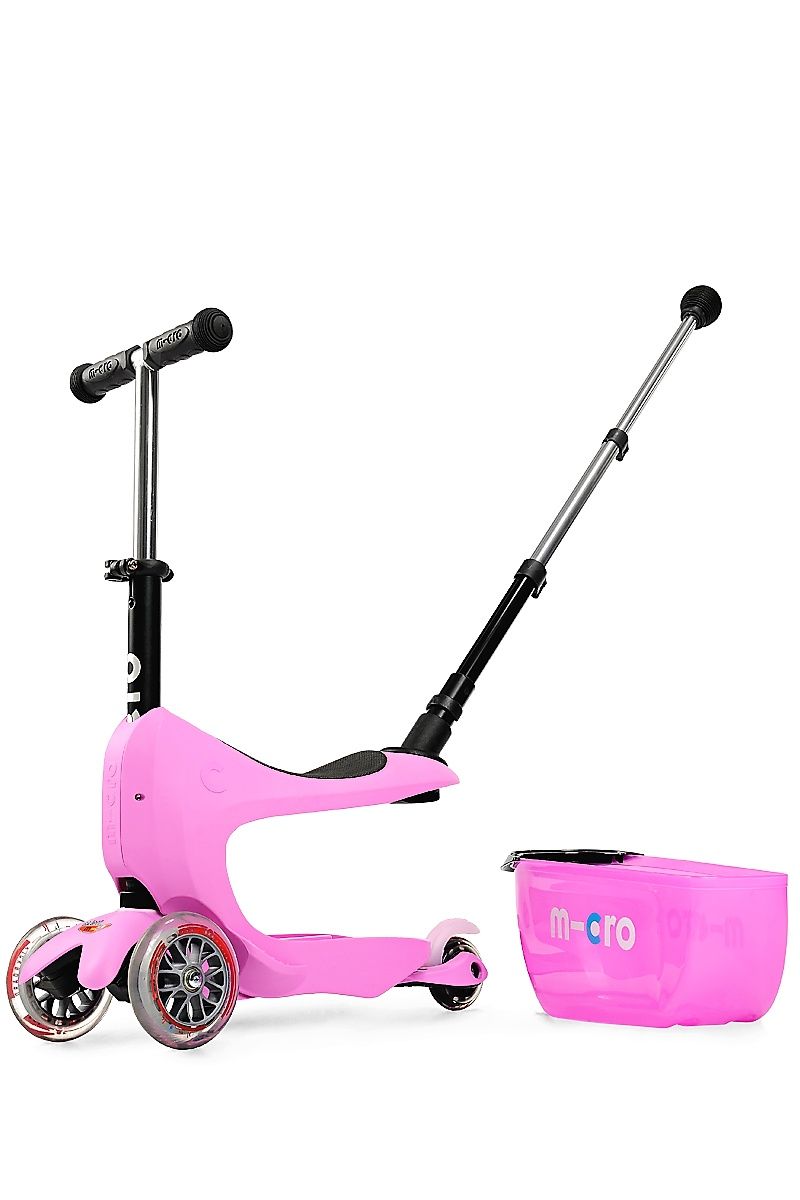 Trotineta Micro Mini2Go Deluxe Plus Pink Roz