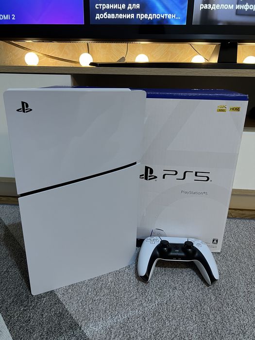 Playstation 5 slim с дисководом