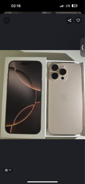 Iphone 16 pro 256gb