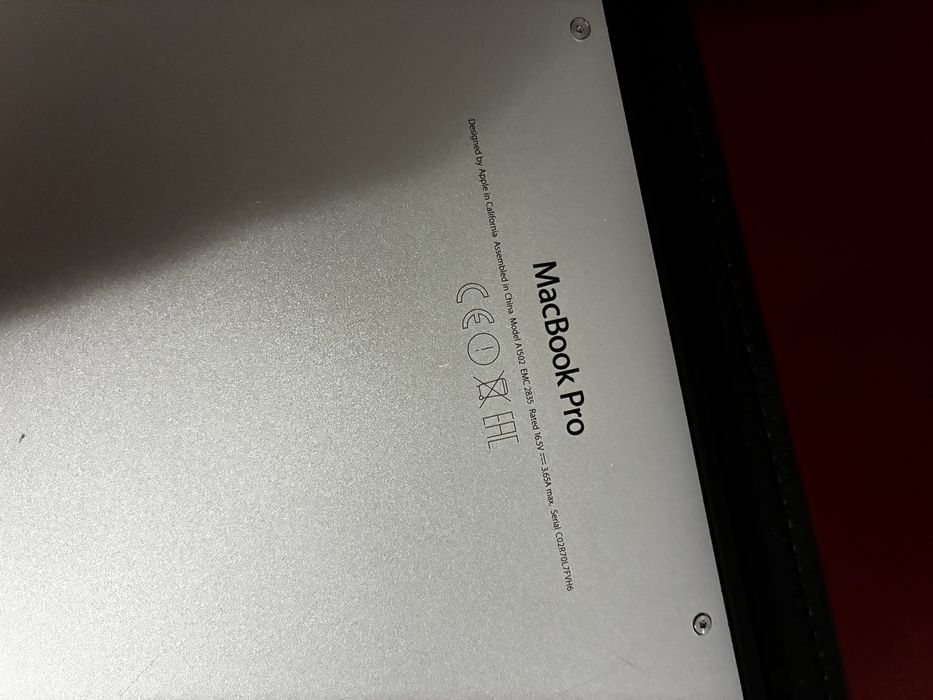 MacBook Pro Retina Early 2015