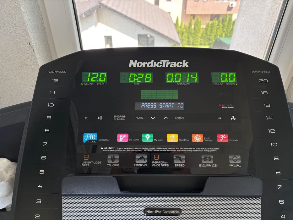 Banda de Alergat NordicTrack T13