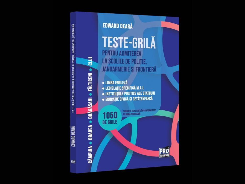 Teste-grila pentru admiterea la scolile M.A.I. - Edward Deara, 2025