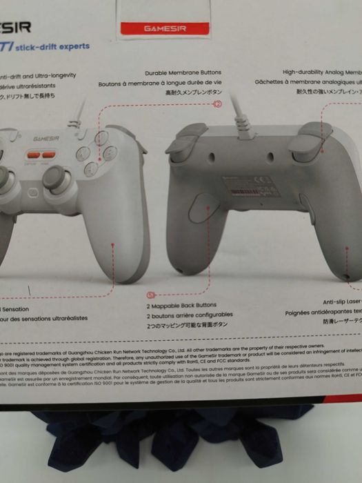 GameSir Tegenaria Lite Serene White- iOS, Android, Switch, PC,Компютър