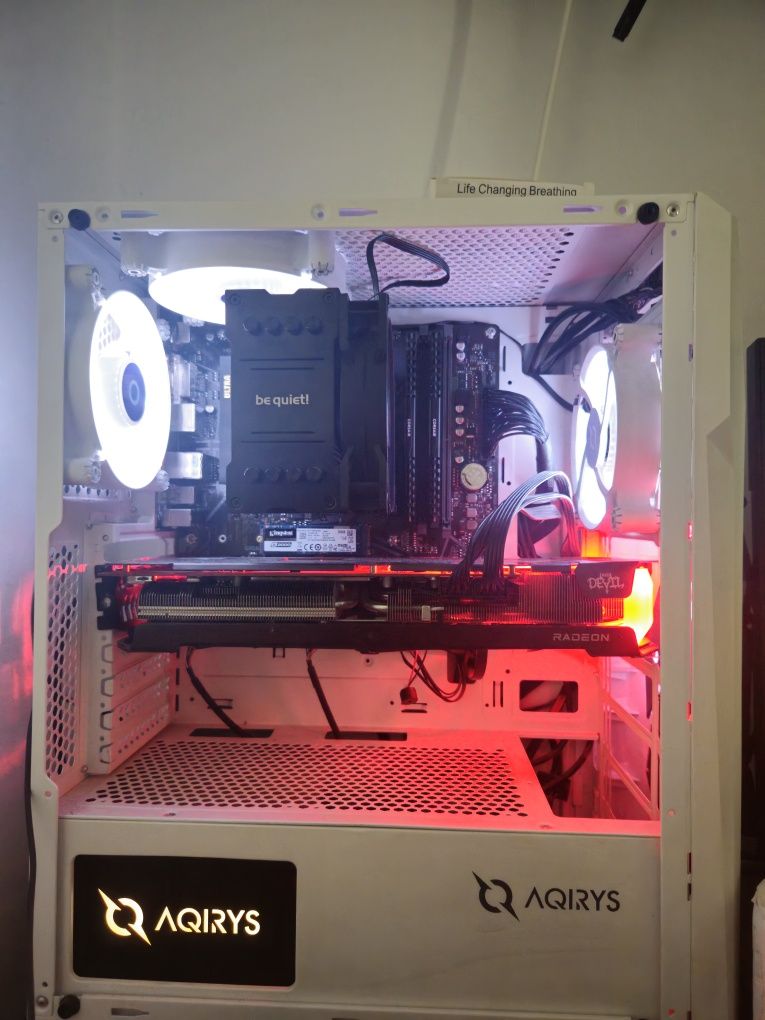 Calculator ryzen 7 5700x , 32gb ram,HDD 1tb,SSD 250gb-(cerere +6700xt)