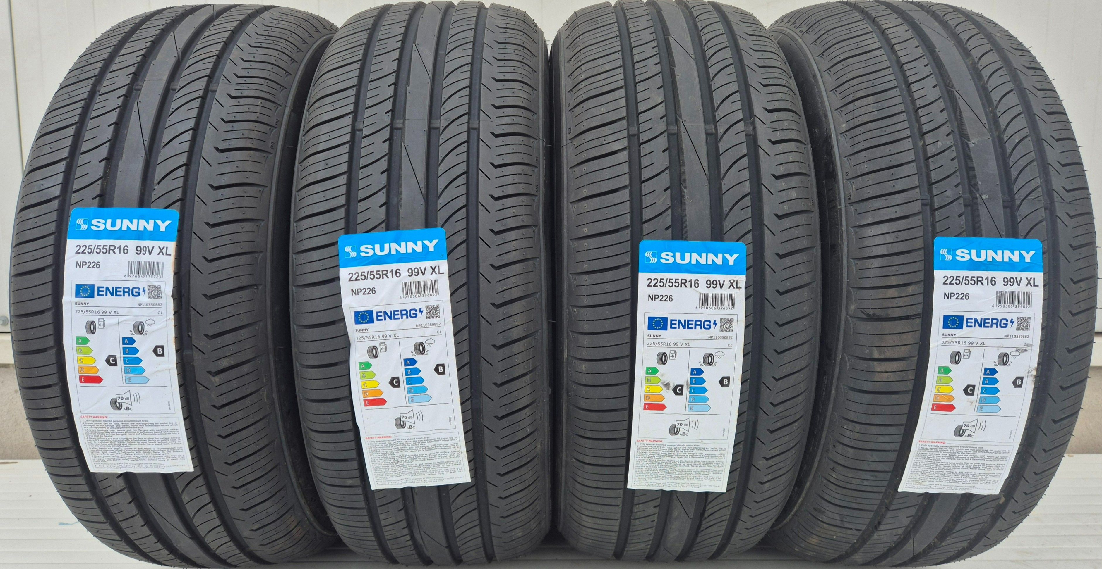 225/55 R16, 99V, SUNNY NP226 XL, Anvelope de vara