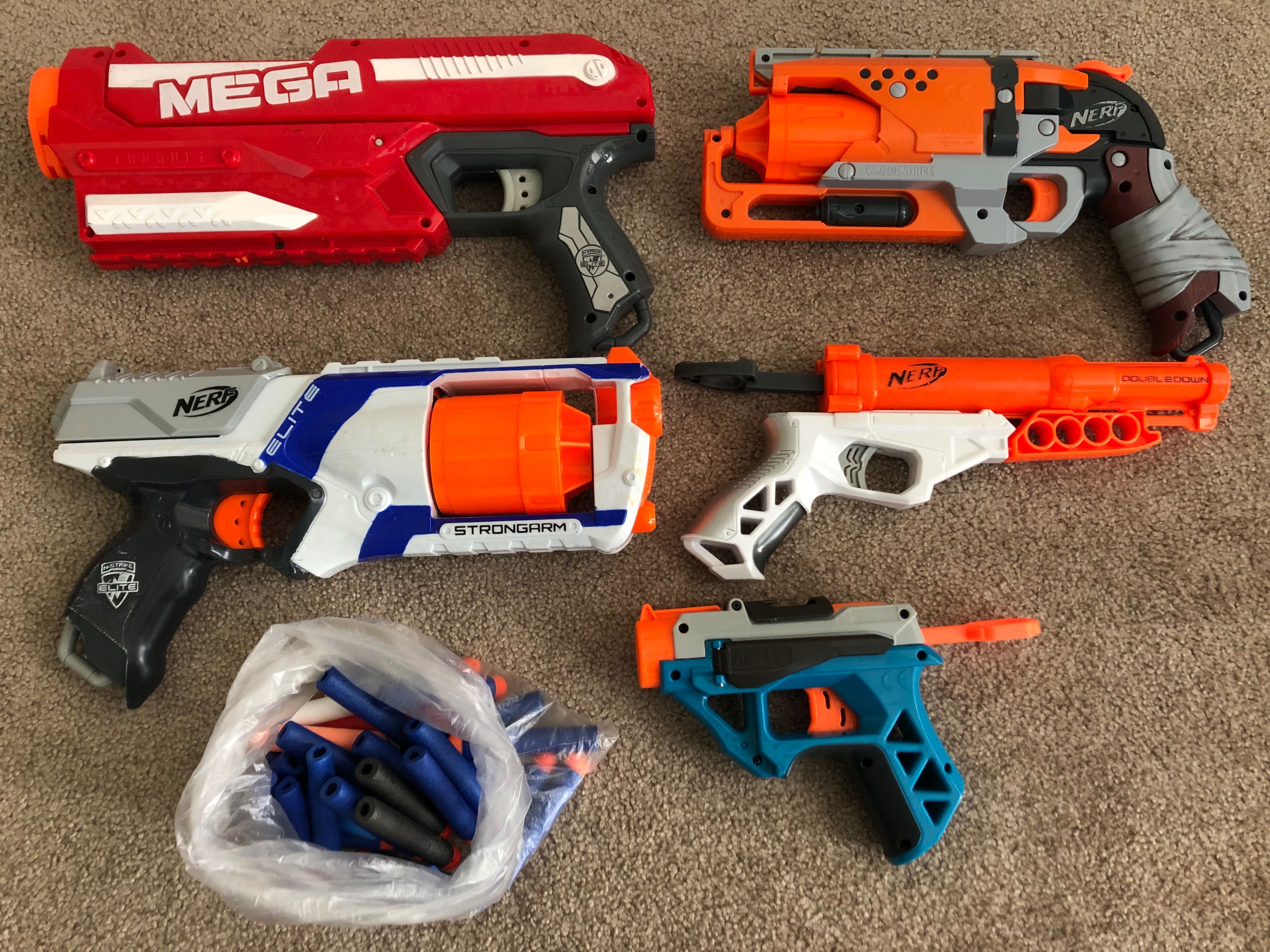 Nerf пистолет, бластер