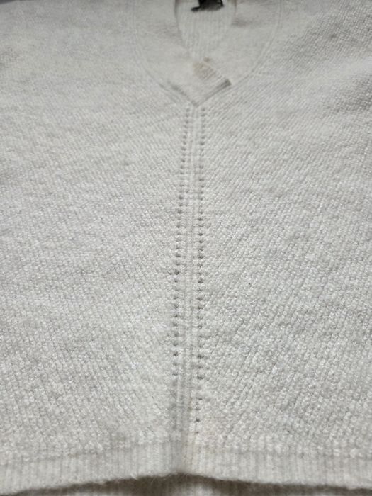 Pulover damă crem, din lana – Whit Alpaca Vessica Premium, mărimea S