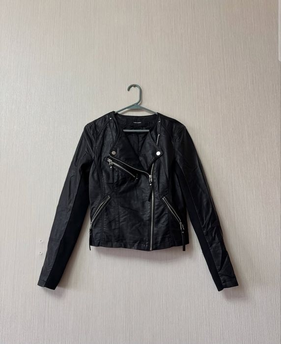 Кожаная куртка косуха S, Vero moda