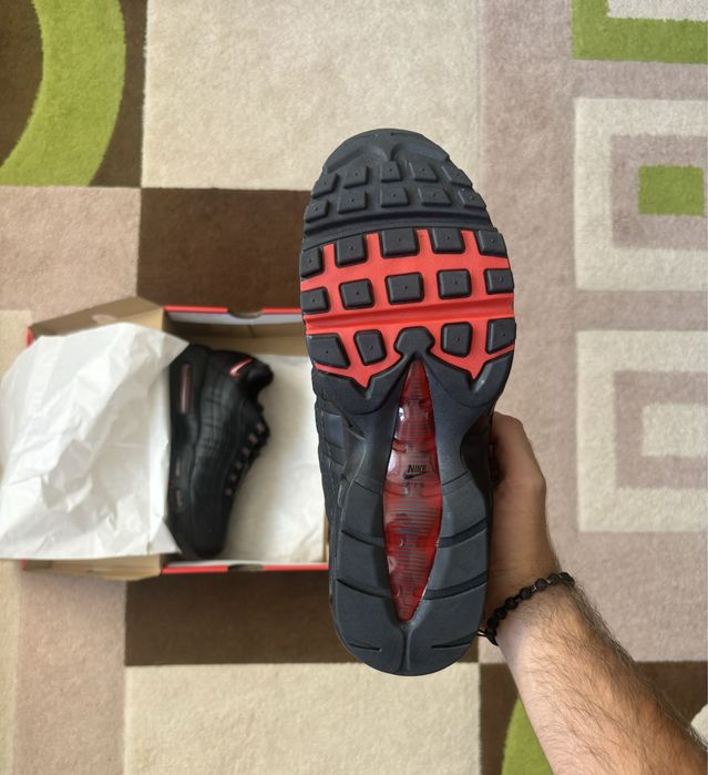 Мъжки обувки Nike Air Max 95 OG Black/Grey/University Red