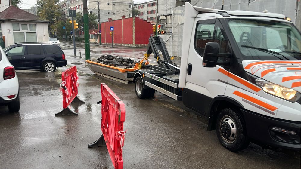 Bene moloz 3m3 5 tone gunoi constructii moluz detasabile