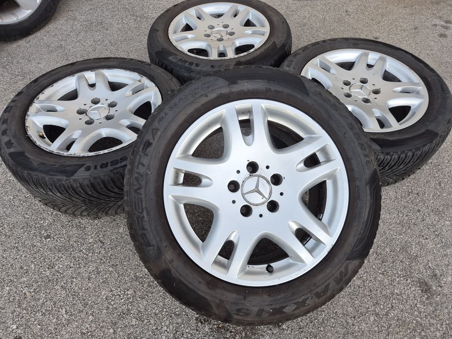 5х112/16 с гуми Мерцедес E C class ML 5x112/16 Mercedes Skoda Audi