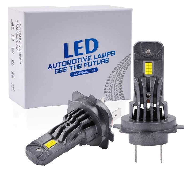 2023 Модел 180W LED Диодни крушки H7 12V 200% Светлина Директен Монтаж