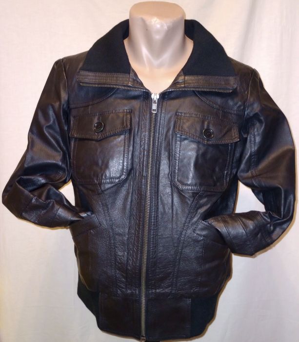 Geaca Piele Naturala "Only" (L) -Dama -