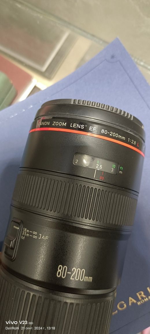 Canon 80-200 без стабилизатора