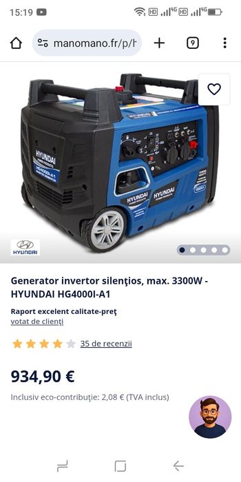 Generator Hyundai 3300w