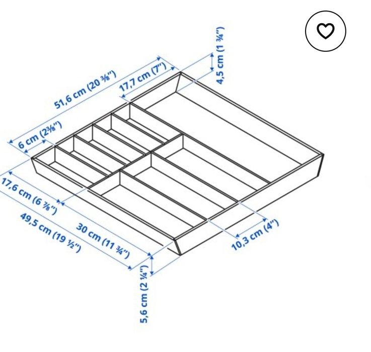 Поставка за прибори IKEA