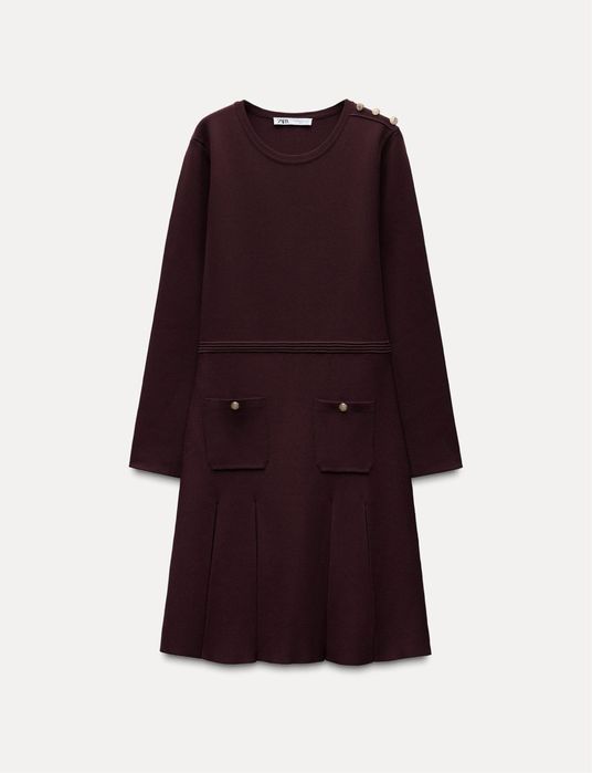 Трикотажна рокля Zara
