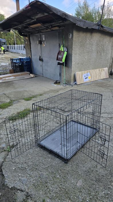 Cușcă pliabila pentru câini talie medie