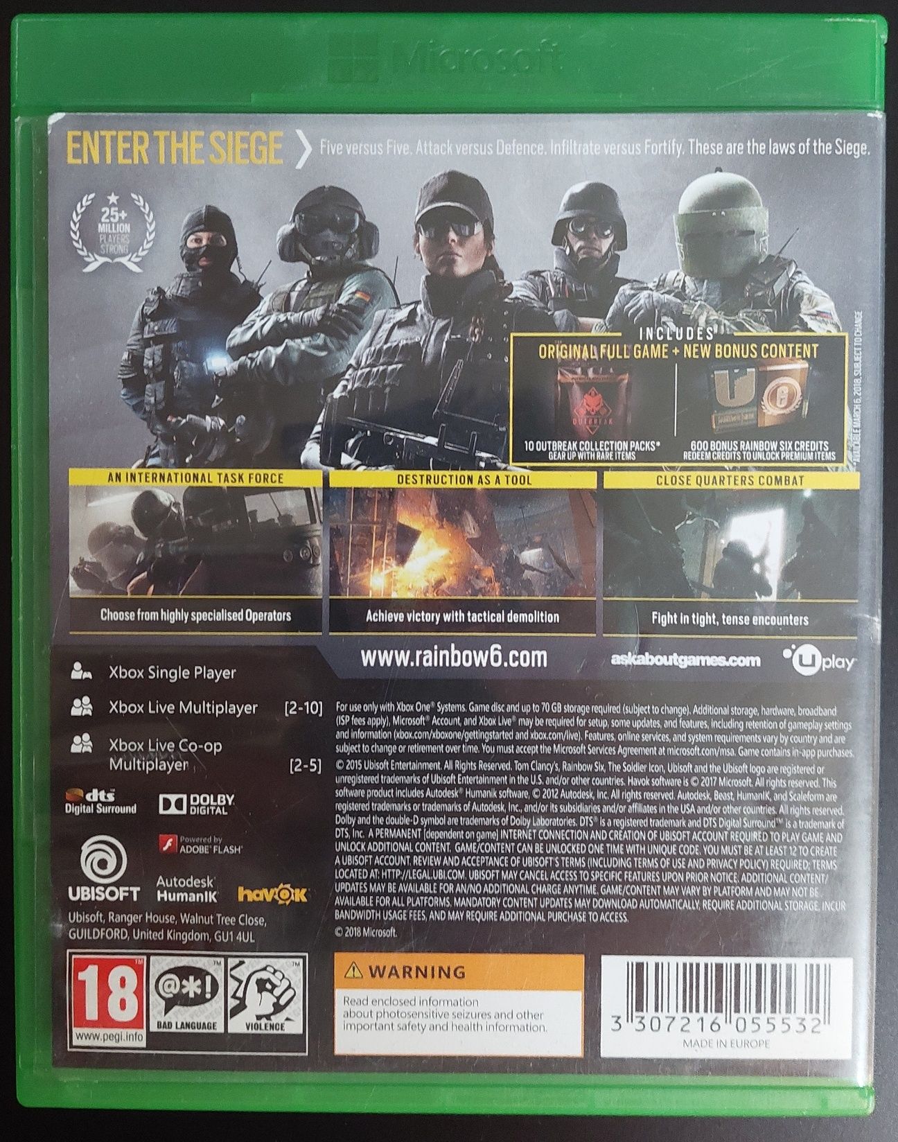 Rainbow Six Siege Advanced Edition pentru Xbox One