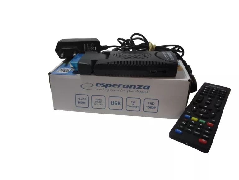 Adaptor/Receptor Semnal Antenă Tuner TV digital DVB-T2 Esperanza
