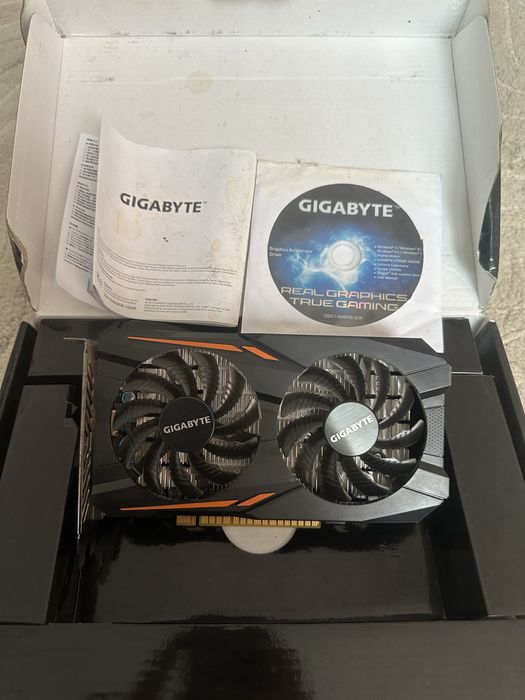 Видео карта Gigabyte GTX 1050ti 4GB