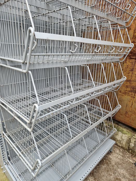 Raft de magazin metalic solid supermarket